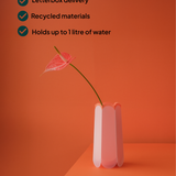 POTR Letterbox Vase | Coral