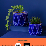 11cm Self-watering POTR Pot | Navy