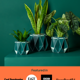 18cm Self-watering POTR Pot | Dark Teal