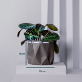 15cm Self-watering POTR Pot | Slate Grey