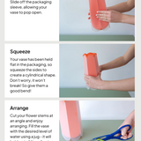 POTR Letterbox Vase | Coral