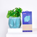 18cm Self-watering POTR Pot | Aqua