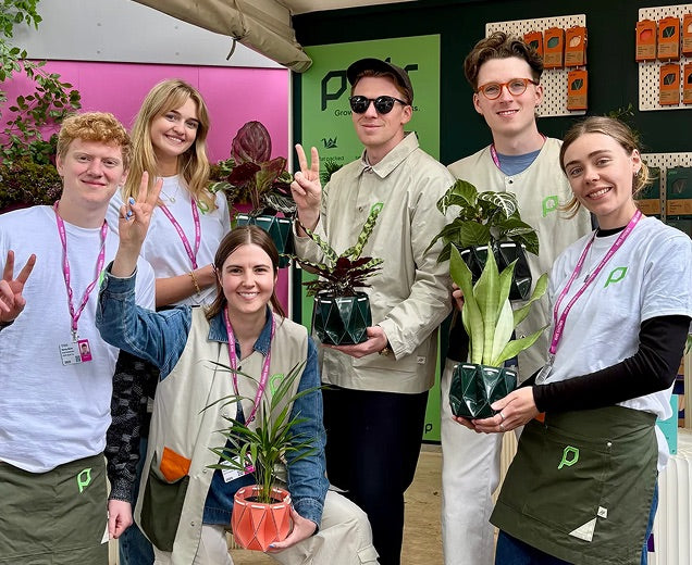 Potr team, from left to right: Andy, Eillidh, Joe, Tara