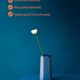 POTR Letterbox Vase | Indigo