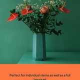 POTR Letterbox Vase | Dark Teal