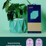 18cm Self-watering POTR Pot | Aqua