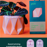 15cm Self-watering POTR Pot | Coral