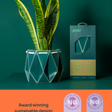 15cm Self-watering POTR Pot | Dark Teal