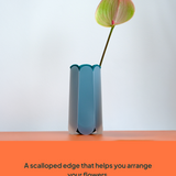 POTR Letterbox Vase | Dark Teal