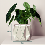 18cm Self-watering POTR Pot | Ivory White