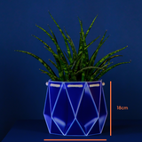 18cm Self-watering POTR Pot | Navy