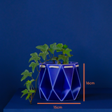 15cm Self-watering POTR Pot | Navy
