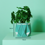 15cm Self-watering POTR Pot | Aqua