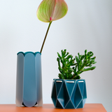POTR Letterbox Vase | Dark Teal