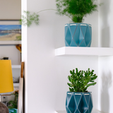 18cm Self-watering POTR Pot | Aqua