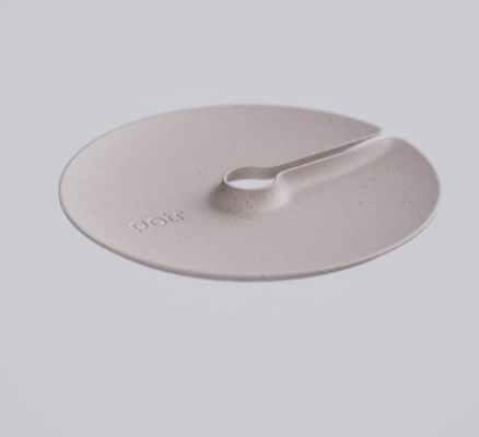 Sprig Plate curved surface to compliment plants